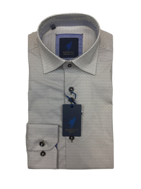 Benetti Long Sleeve Casual Shirt