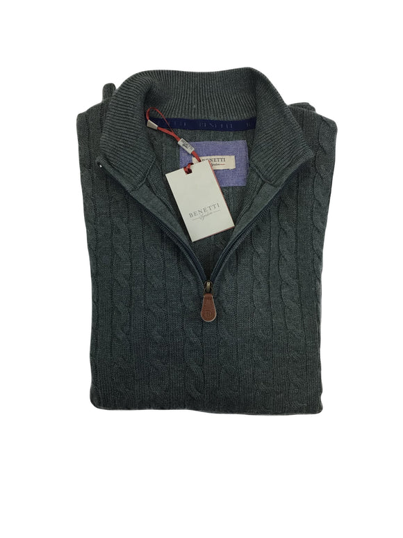 Benetti Wool 1/4 Zip