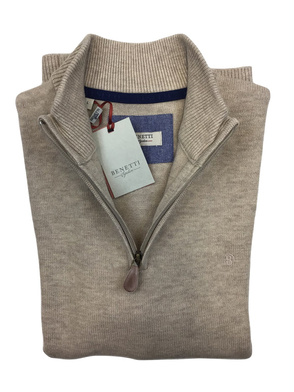Benetti Wool 1/4 Zip