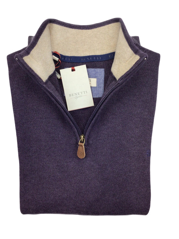 Benetti Cotton 1/4 Zip