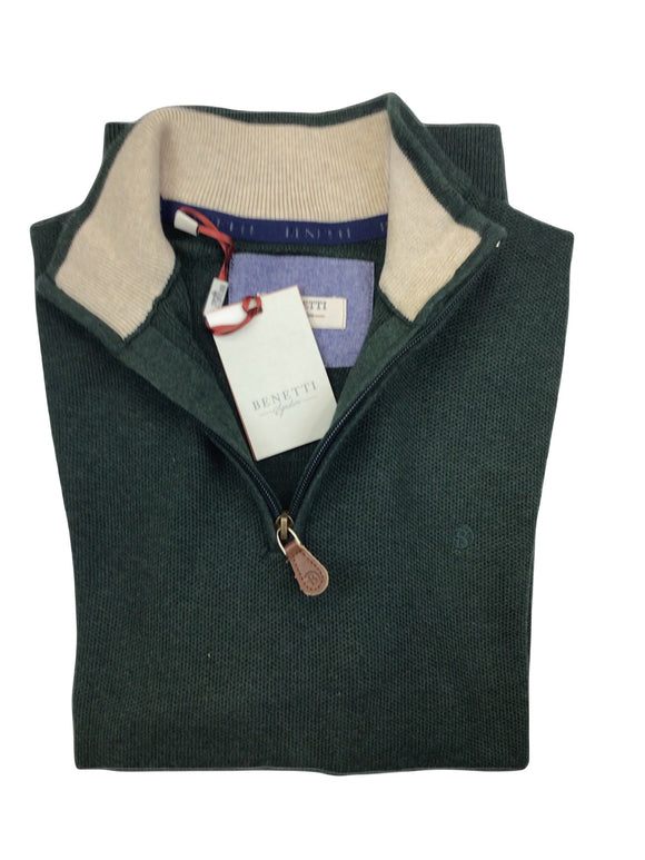 Benetti Cotton 1/4 Zip